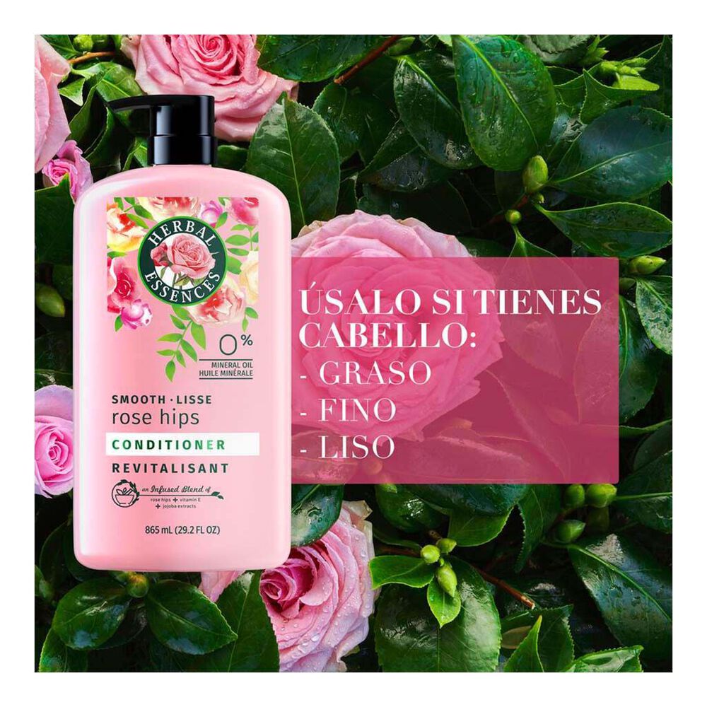 Acondicionador SmoothHerbal Essences  865 ml image number 3