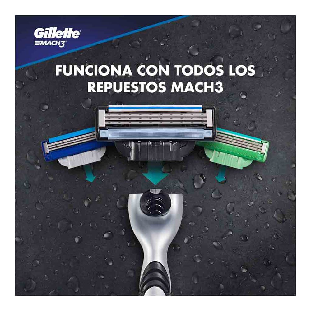 Cartuchos Mach 3 Regular Gillette 16 pzas image number 6