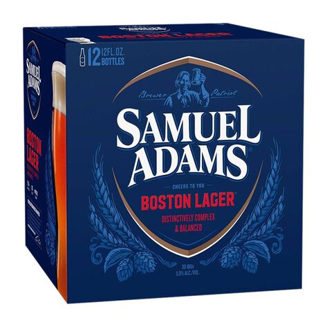 Cerveza &Aacute;mbar Samuel Adams Boston 12 Pack Botellas 355 ml