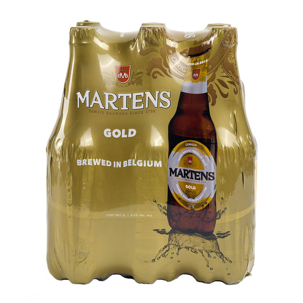 Cerveza Importada Martens Gold Regular Botella de 1L image number 2