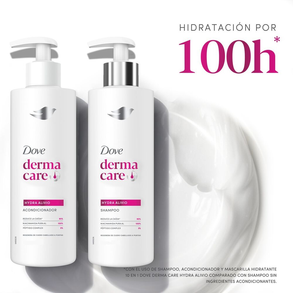 Shampoo Hydra Alivio Derma Care Dove  1 L image number 3