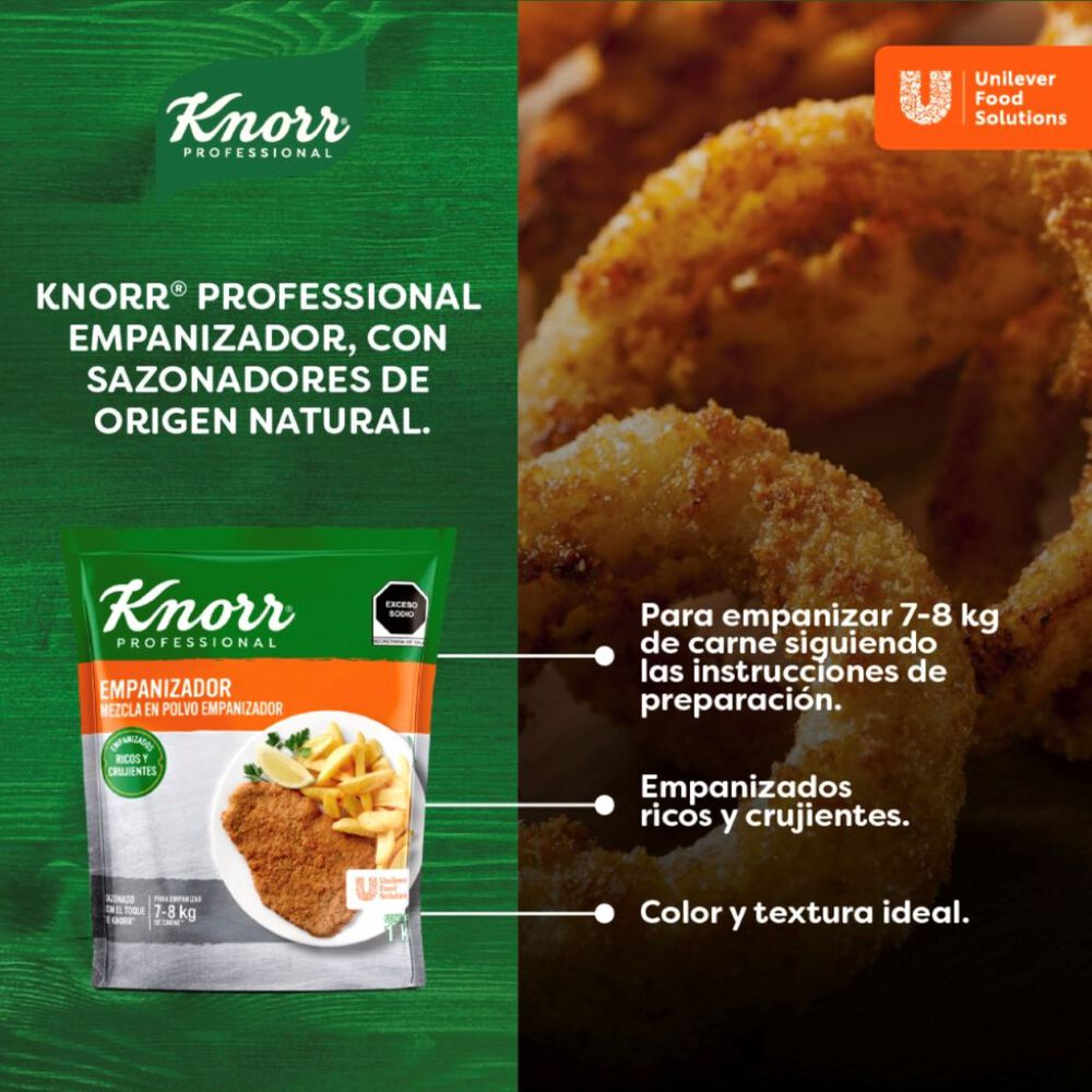 EMPANIZADOR SAZONADO KNORR 1 KG image number 1