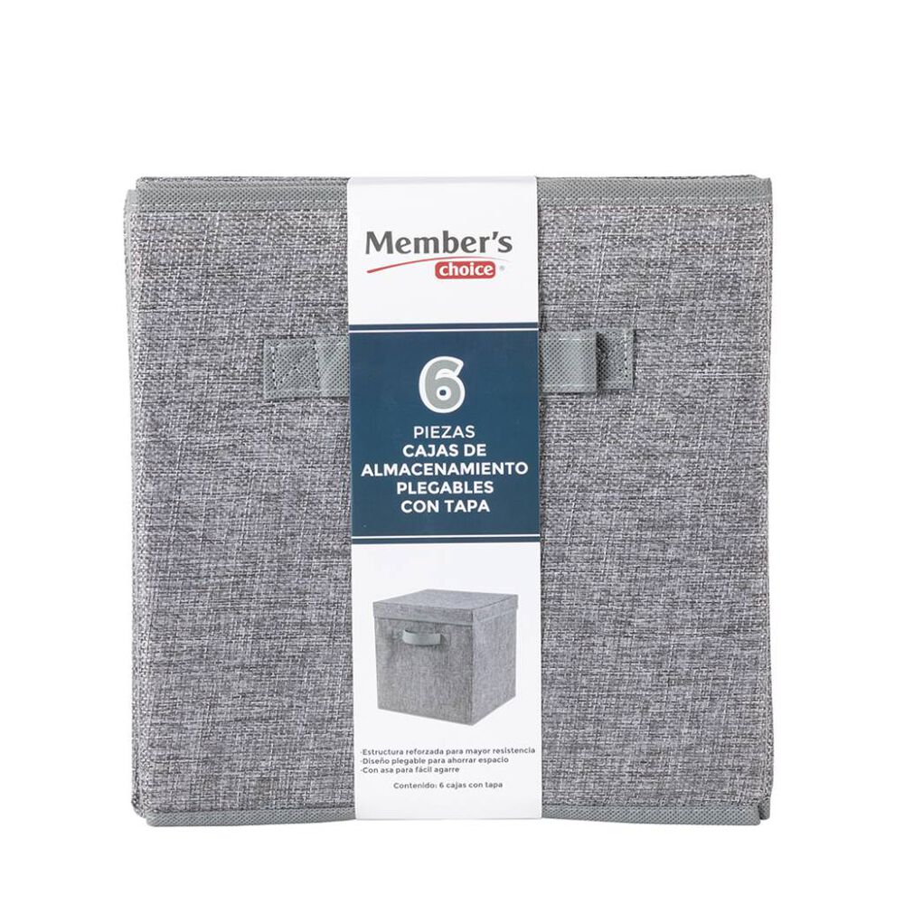 Cajas de Almacenamiento 6 pzas Member's Choice image number 3