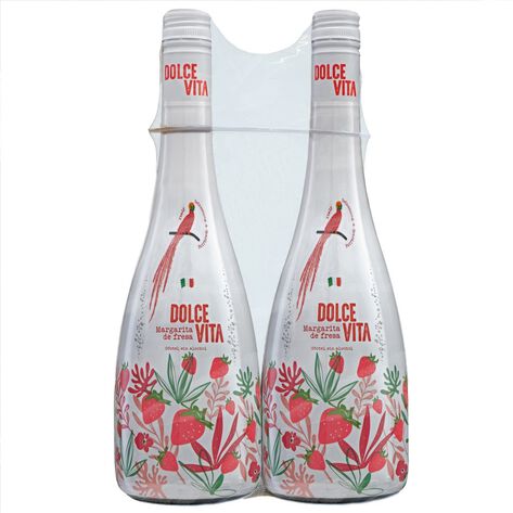 Cocktel Sin Alcohol Margarita Fresa Giacobazzi  2/750 ml
