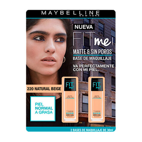 Maquillaje Fit Me Warm Maybelline 2/30 ml