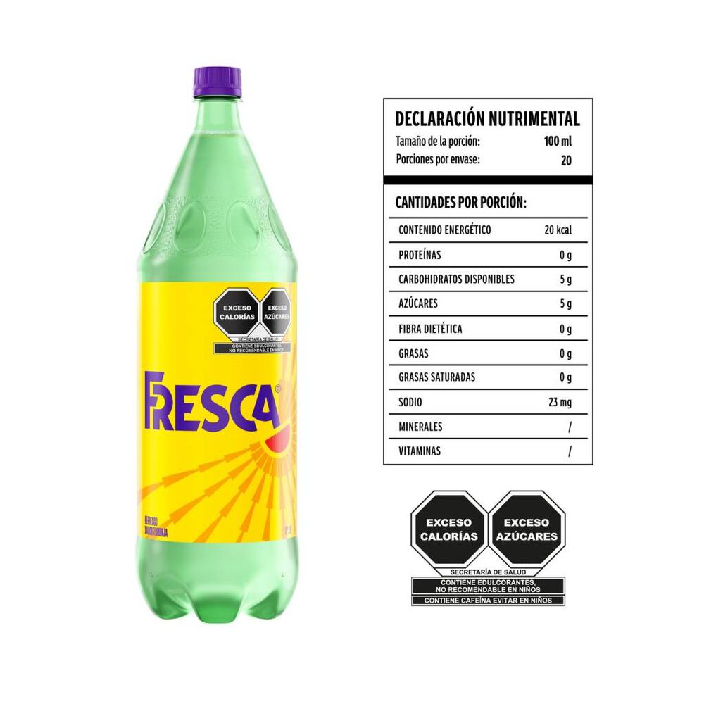 Refresco Fresca 2 L Botella image number 1