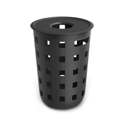 Cesta de Ropa Negra Aura Ezy Storage
