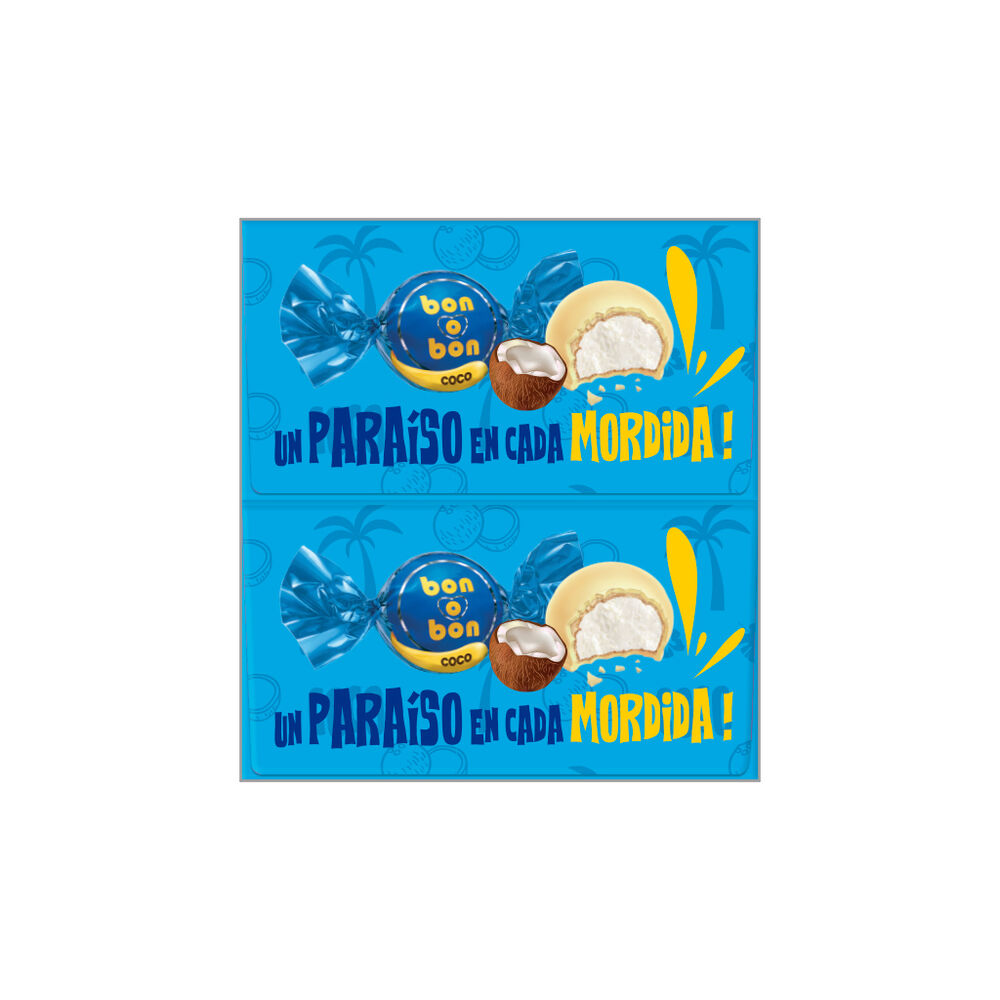 Bomb&oacute;n Sabor Coco Bon o Bon 36 pz image number 3