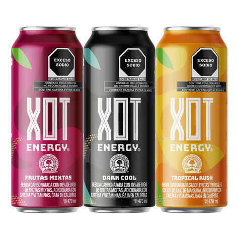 Bebida  Energetizante Xot  12/470ml