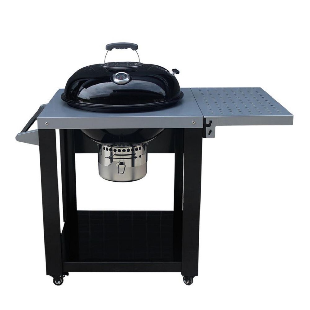 Asador de carb&oacute;n Deluxe con mesa MEMBERS CHOICE image number 1