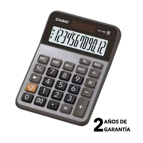 Calculadora de escritorio Casio MX-120B-S-MC