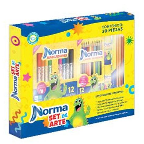 Set Escolar Norma 30 Piezas