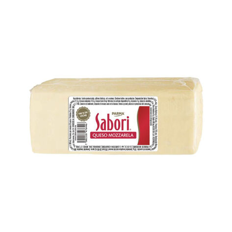 Queso Mozzarella Sabori 3kg
