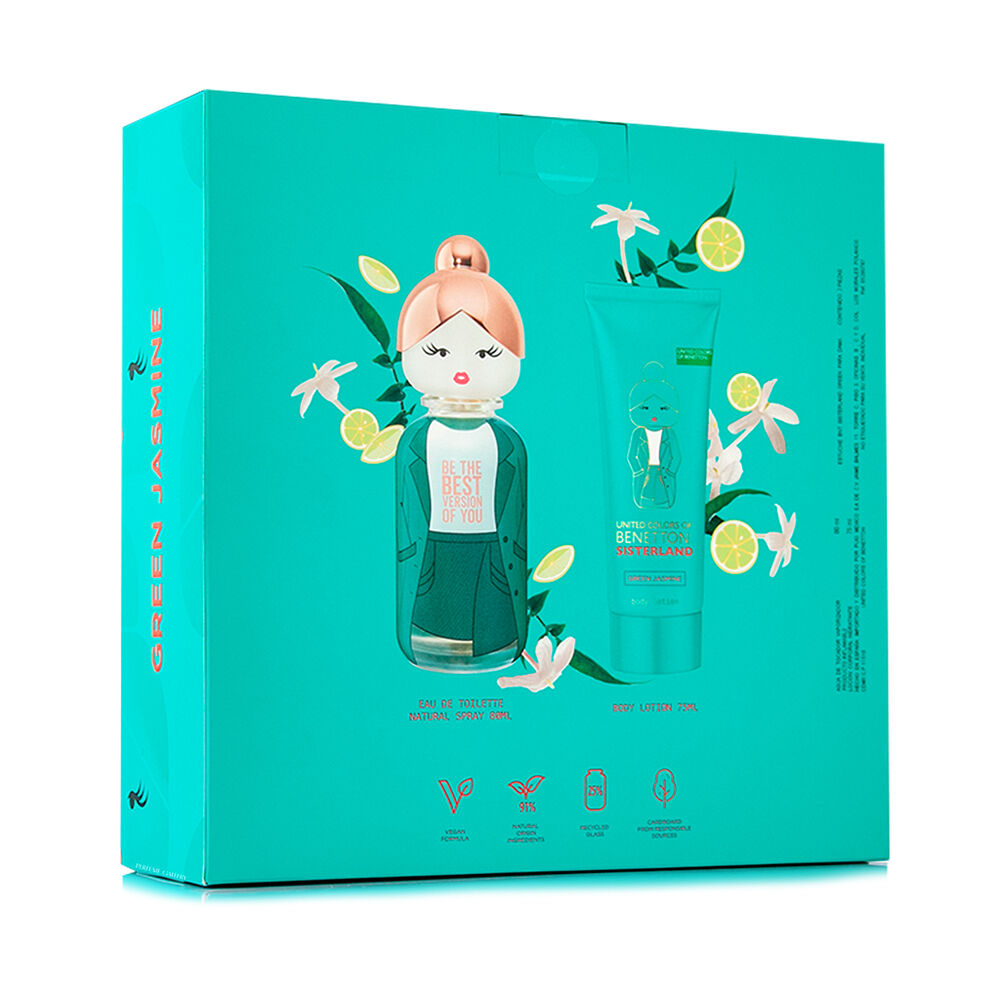 Estuche para Dama Benetton Sisterland Green Jasmine image number 2