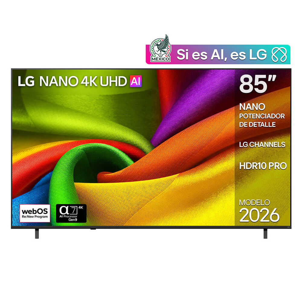 Pantalla 85" LG NANO 4K UHD AI NU850 image number 16