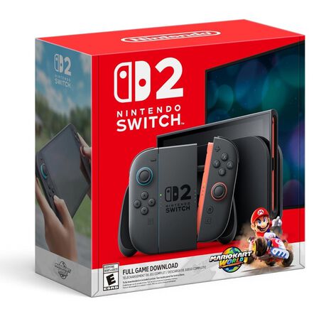 Consola nintendo switch2 + mario kart 256GB