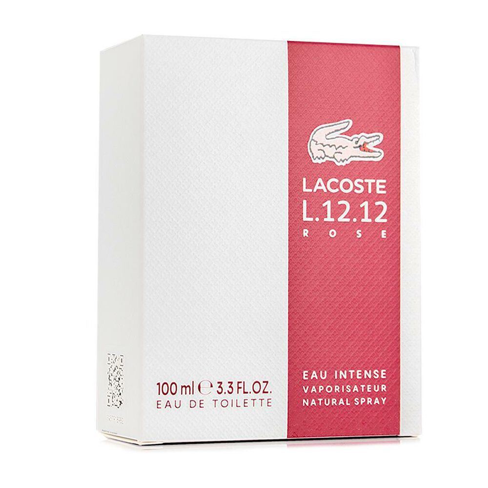 Perfume para dama Lacoste L.12.12 Rose Intense EDT 100 ml image number 2
