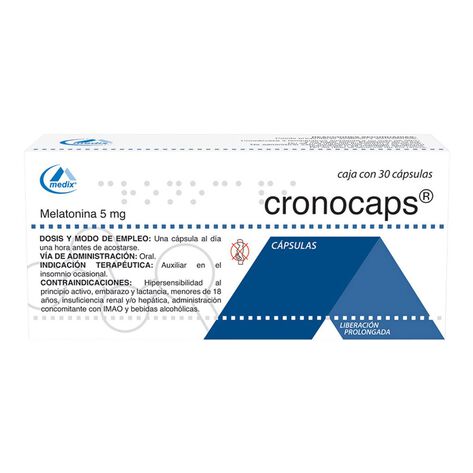 Cronocaps 5mg Cap 30