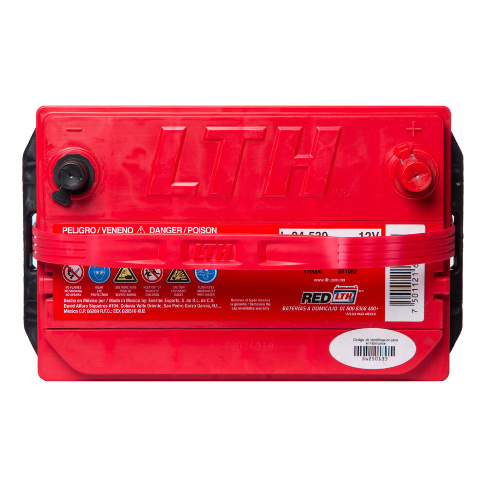 Bater&iacute;a Automotriz LTH 24-530 Tapa Roja Acumulador image number 1