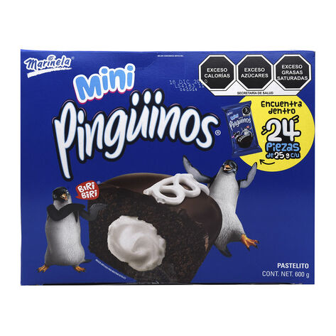 Pastel Mini Ping&uuml;ino Marinela 24/30 g