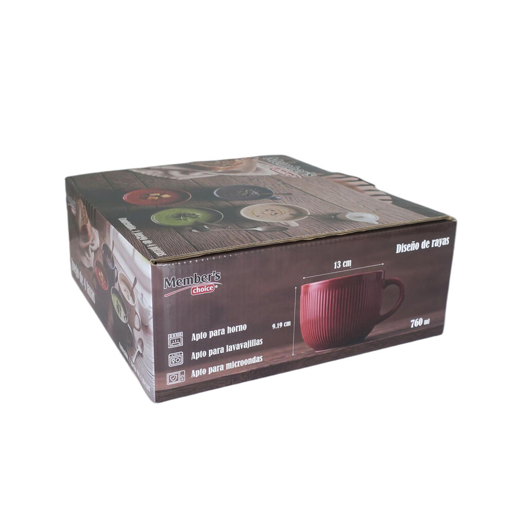 Set de 4 Tazas Jumbo Member's Choice image number 6