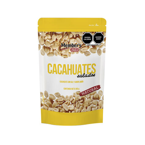 Cacahuate Sazonado Tostado Member"s Choice 900 g