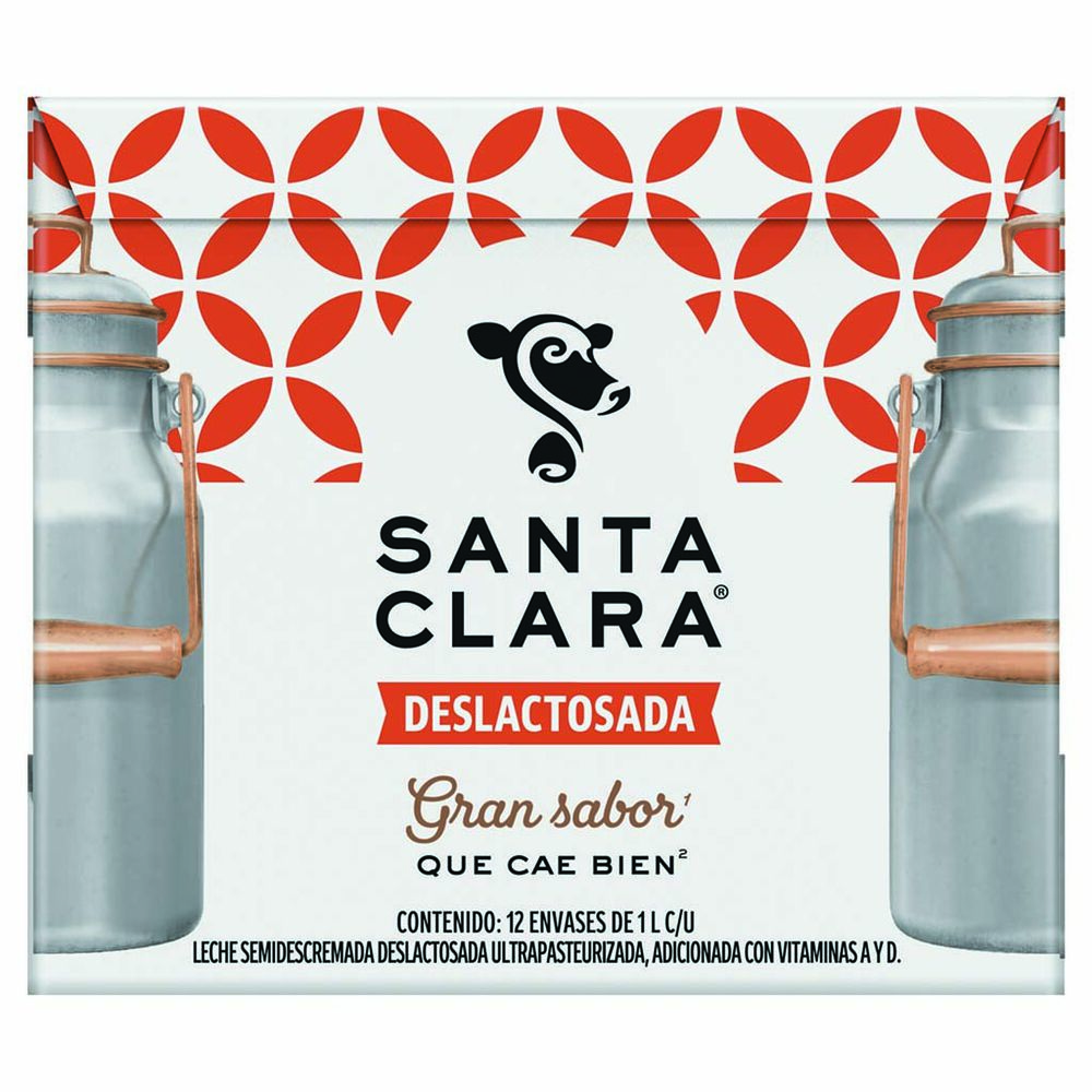 Leche Santa Clara Deslactosada 1 L image number 1