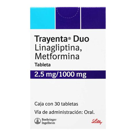 Trayenta Duo 1000/2.5mg Tab 30