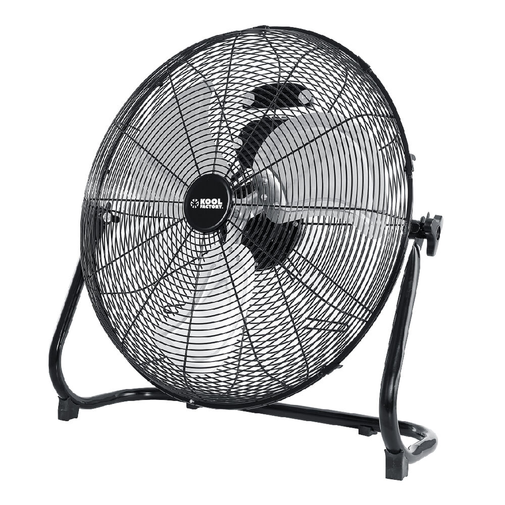 Ventilador de Piso 20 Pulgadas Kool Factory Negro image number 1