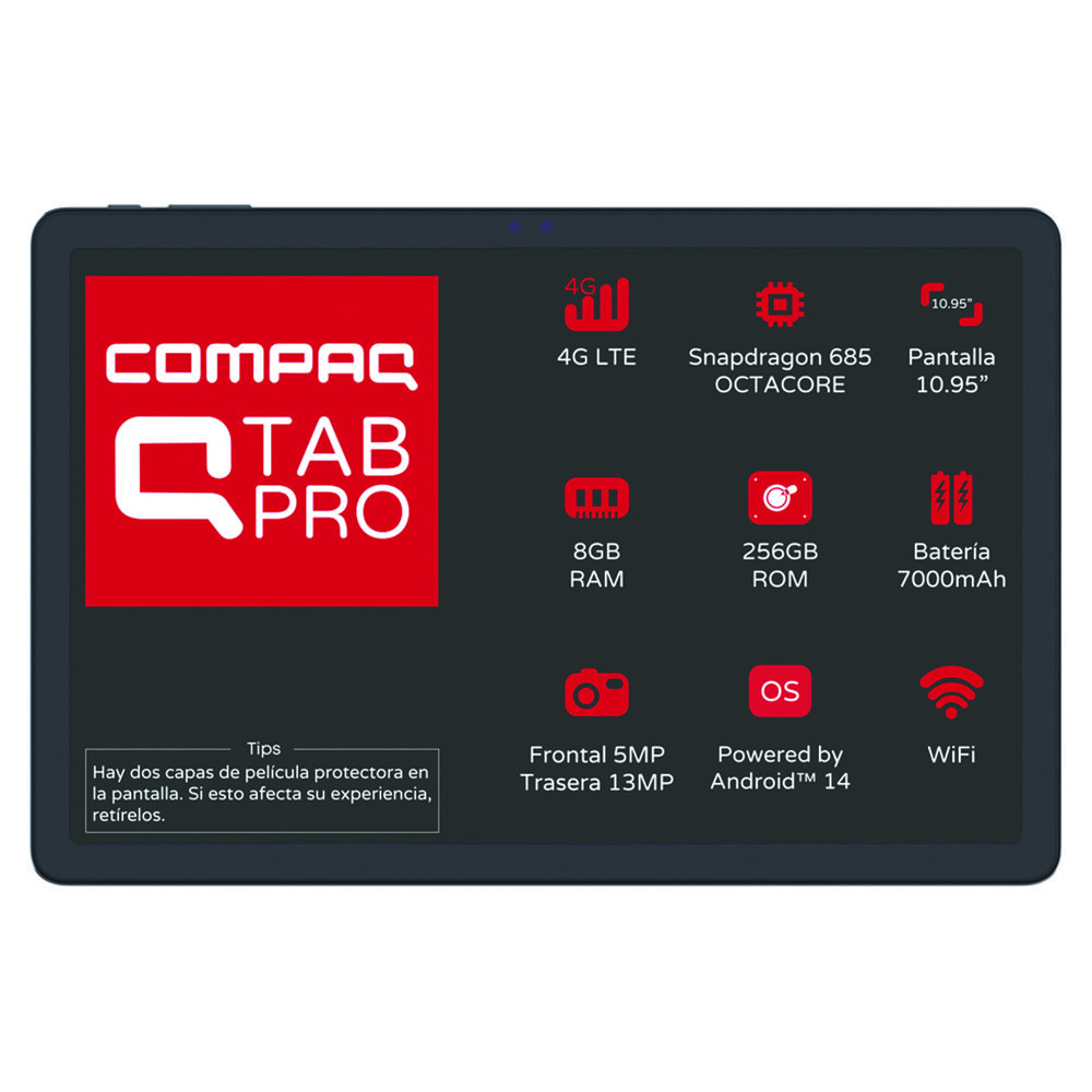 Tableta 11" Q Tab pro COMPAQ image number 1