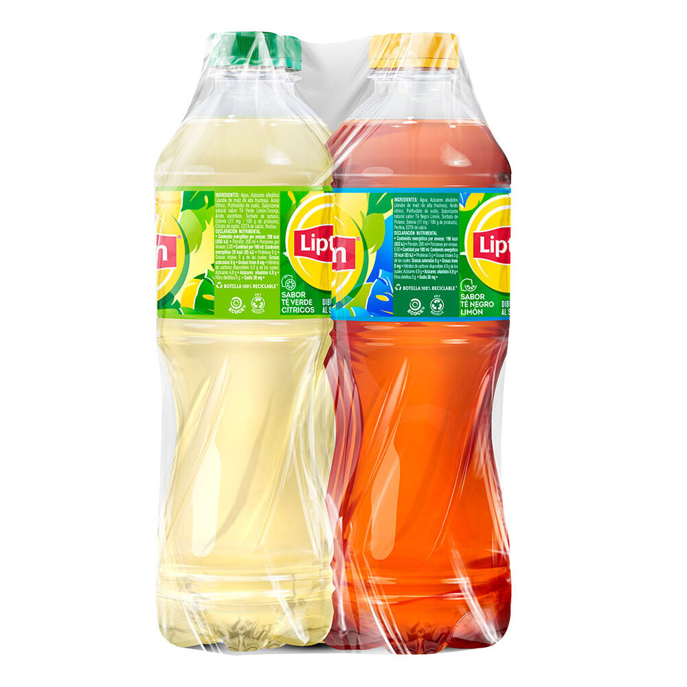 Bebida T&eacute; Sabores Surtidos Lipton 6/1 L image number 1