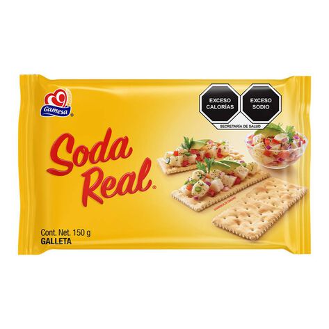 Galletas Soda Real Gamesa  12/150 g