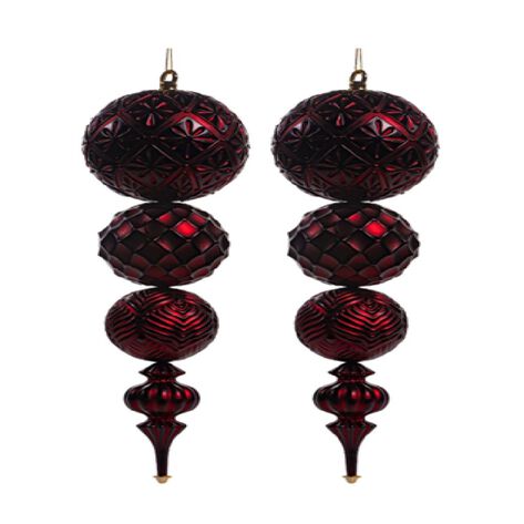 Set De 2 Ornamentos Antique M.CH.