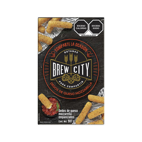 Dedos De Queso Mozarella Brew City  907 gr
