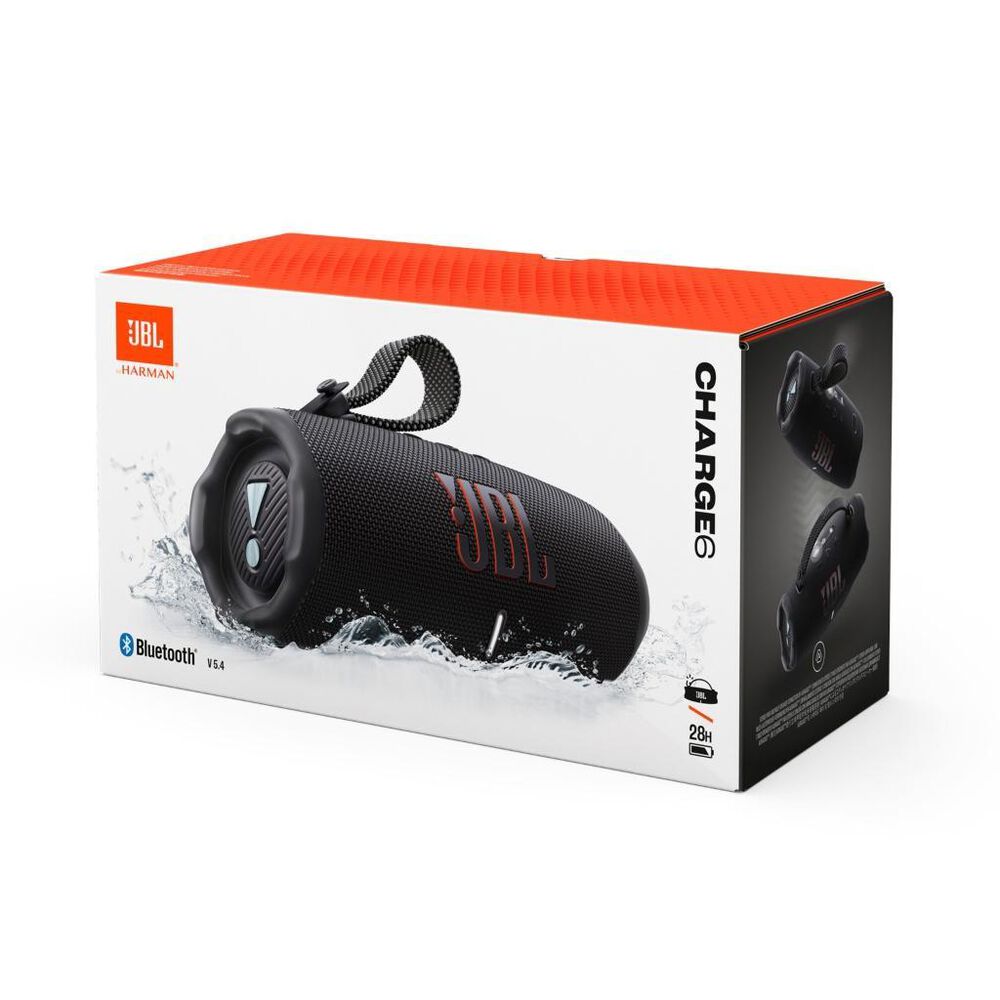Bocina Port&aacute;til JBL Charge 6 Negra image number 4