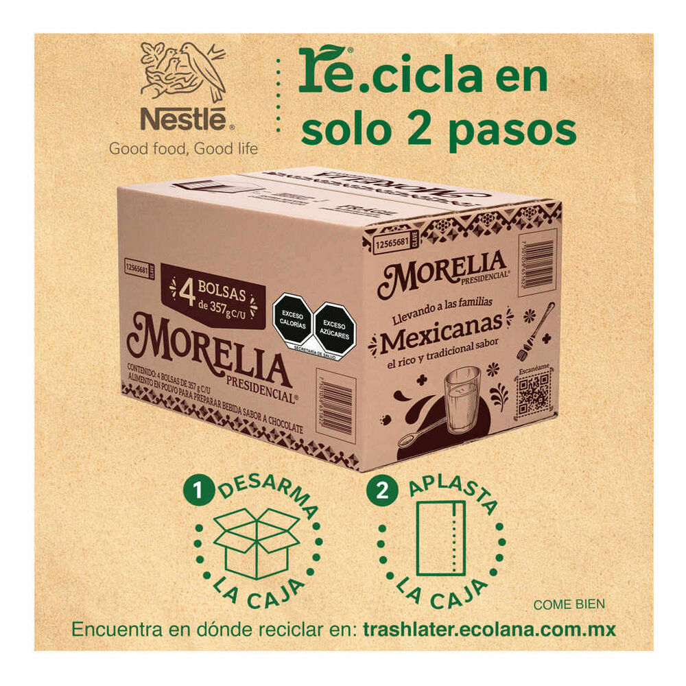Chocolate en Polvo Morelia 4/357 g image number 7