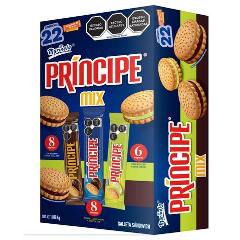Galleta Mix Principe Marinela  1.8 Kg