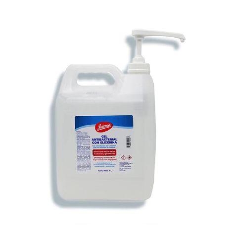 Gel Antibacterial Jaloma con glicerina de 4 litros
