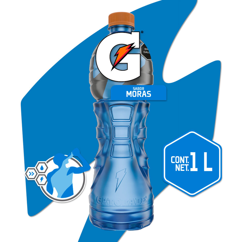 Bebida Gatorade Fierce sabor Moras 1 lt image number 1