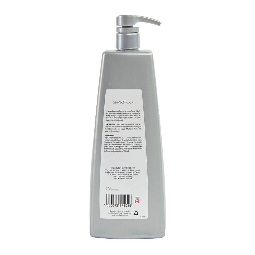 Shampoo Biotina y Col&aacute;geno Member's Choice  1.1 L image number 1
