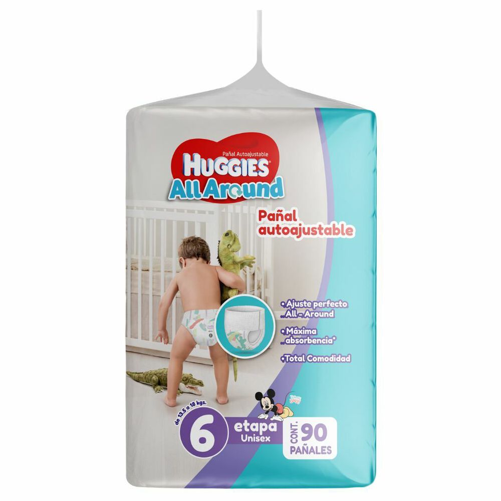Pa&ntilde;al All Around Etapa 6 Huggies 3/30 pzas image number 2