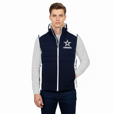 Chaleco Cowboys Caballero Azul Marino