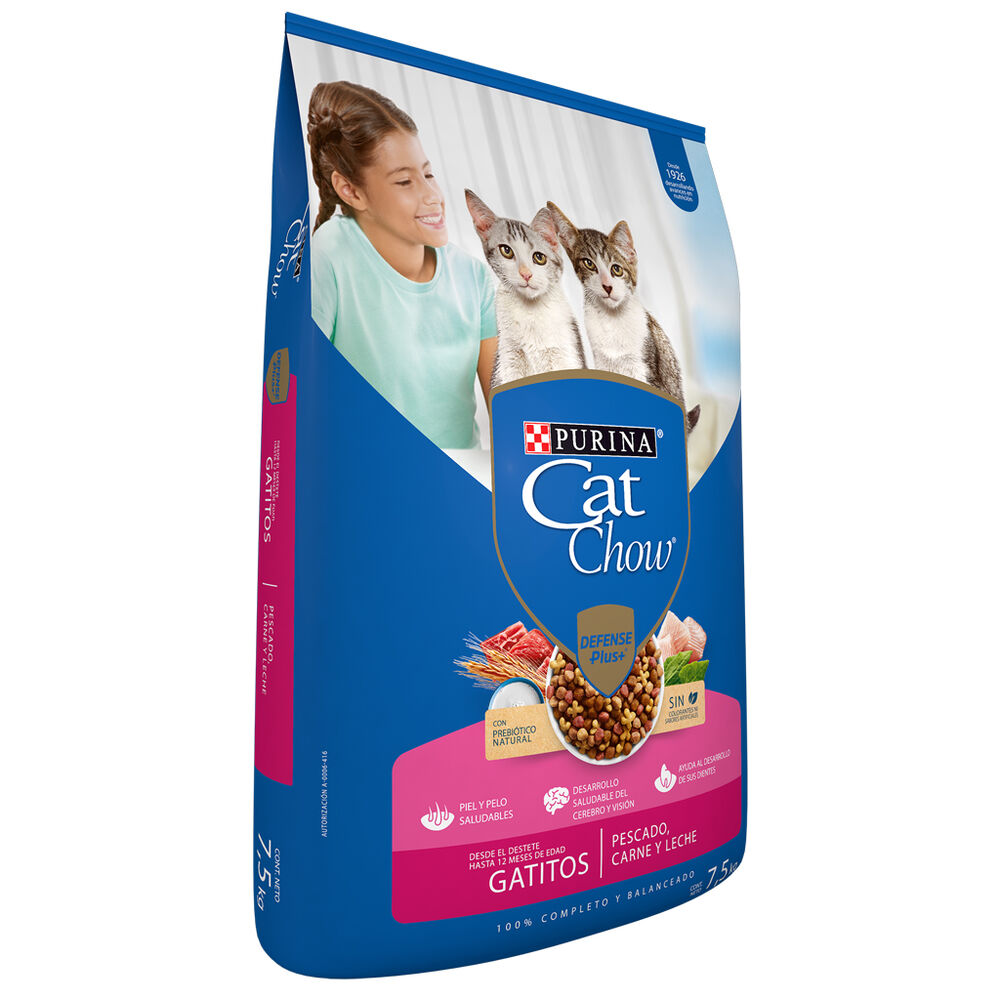 Alimento para Gatos 1-12 meses Cat Chow 7.5 Kg image number 1
