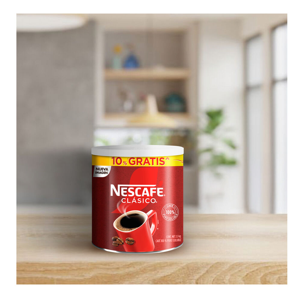 Caf&eacute;  Soluble Cl&aacute;sico Nescaf&eacute;  1.2 Kg image number 4