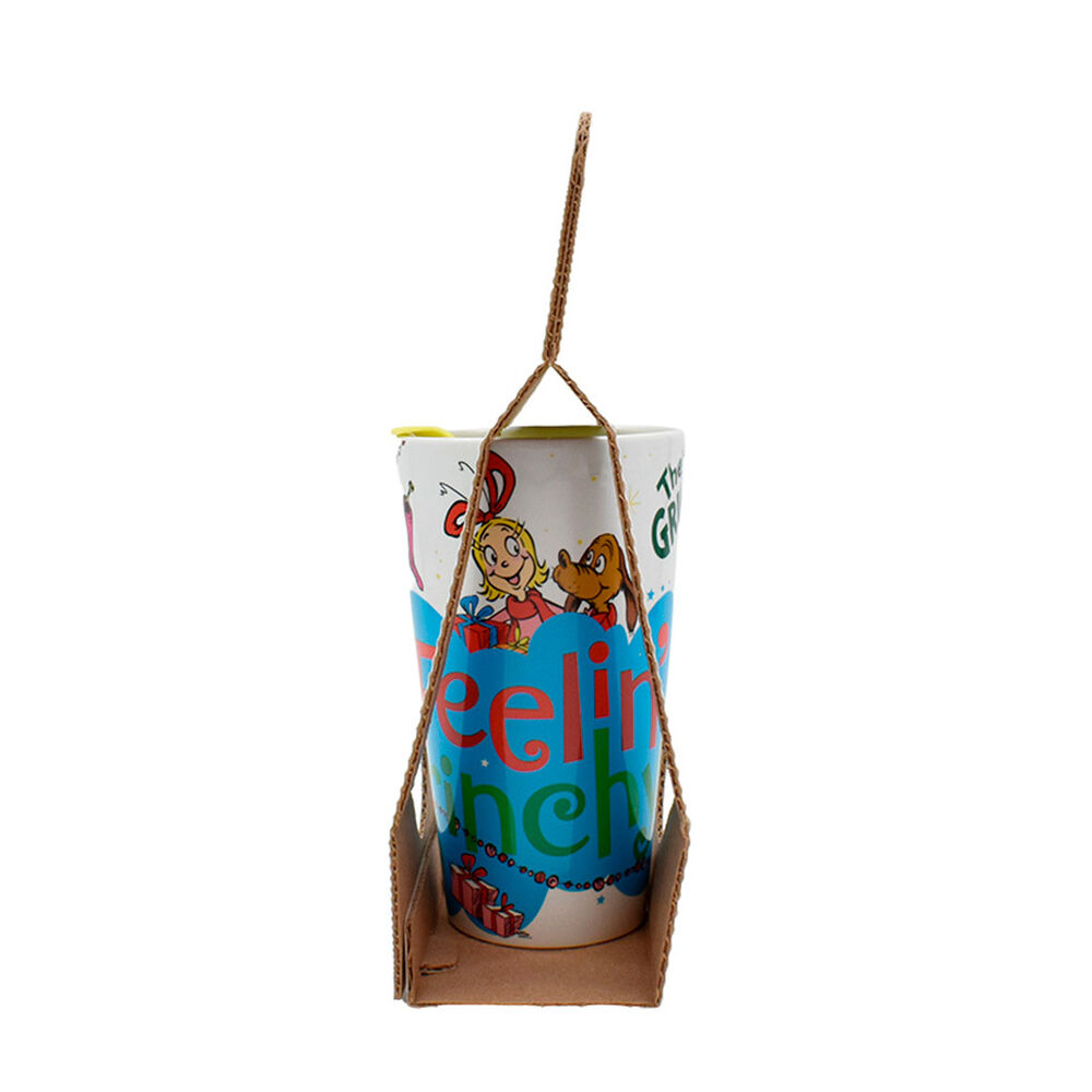 Taza Alta con Tapa + Cocoa The Grinch Galer&iacute;a del Chocolate 1 pza image number 4