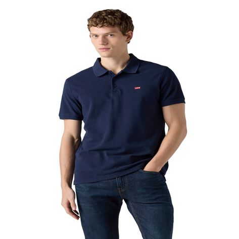 Playera Polo de Caballero Azul G Levis