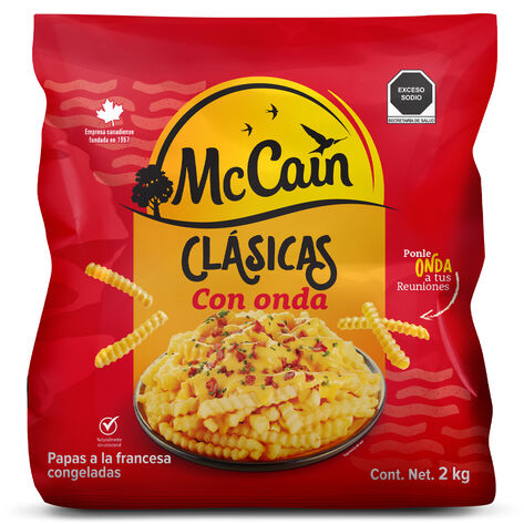 Papa Corte Ondulado Mc Cain 2 Kg