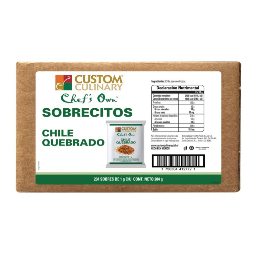 Chile Quebrado Custom Culinary 204/1 G image number 1