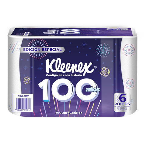 Servitoallas Kleenex 100 a&ntilde;os 1 Rollo 150 hojas