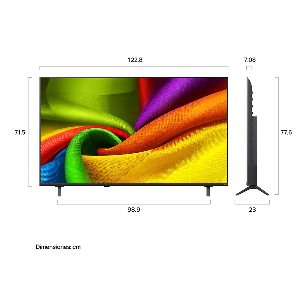 Pantalla 55" LG NANO 4K UHD AI NU850 image number 14